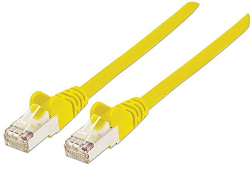 Intellinet kabel sieciowy, żółty 0,25 m 739818