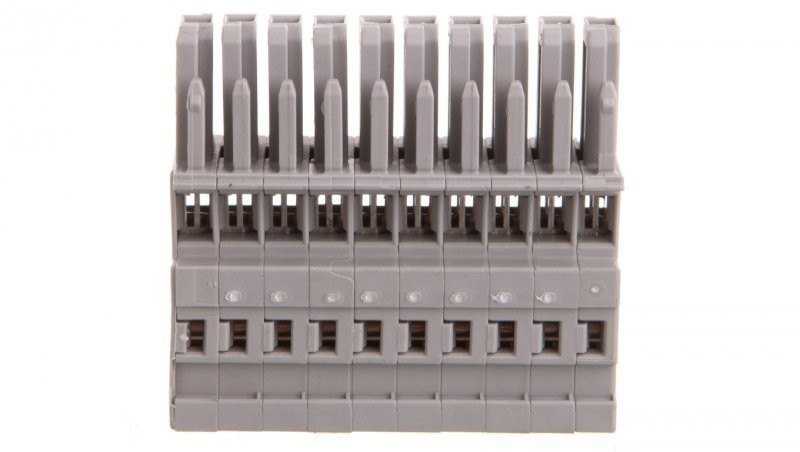 Wago Gniazdo X-COM 1-przewodowe 10-biegunowe szare 769-110 /25szt./ 769-110