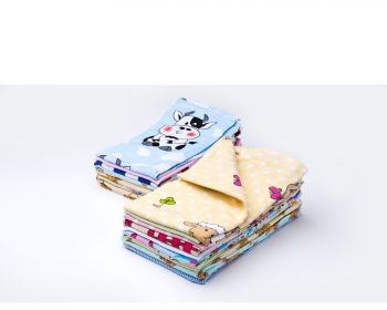 Sensillo Pieluchy flanelowe 60x80 nadruk