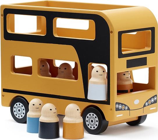 Kids Concept Zabawka autobus Aiden z figurkami 1000515