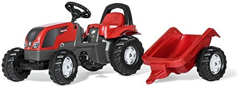 Rolly Toys rolly toys 012527  Traktor z zawieszką rollykid valtra, czerwony 01 252 7