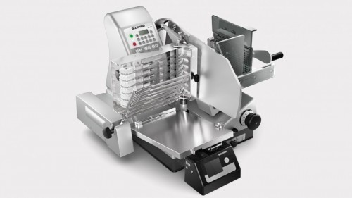 Bizerba Krajalnica automatyczna uniwersalna, z wagą do 1,5 kg VS 12 D W