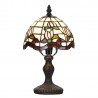 Clayre & Eef Lampa Witrażowa Stołowa Tiffany L Clayre & Eef 5LL-6180