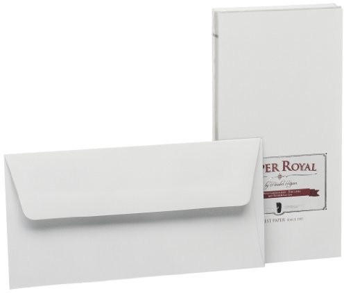 Roessler Papier envelope Pack 20/DL Paper Royal lodowy szary 2033831170