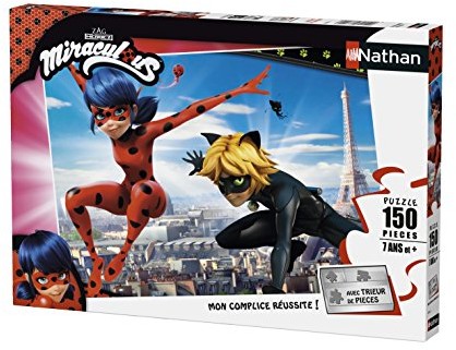 Nathan 86821 Puzzle Miraculous Lady Bug 150-częściowy 86821