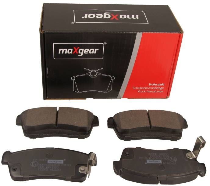 MaxGear Zestaw klocków hamulcowych, hamulce tarczowe 19-3414 19-3414