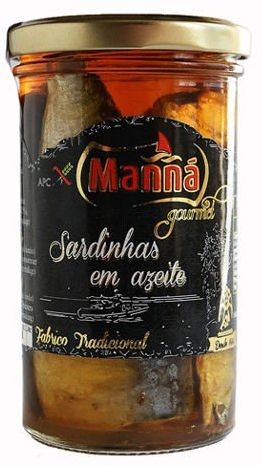 Manná gourmet Portugalskie sardynki w oliwie Manná GOURMET słoik 250g 412-uniw