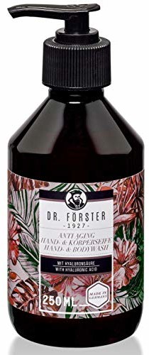 Dr. Förster Anti Aging myjka do rąk i ciała z kwasem hialuronowym, 250 ml