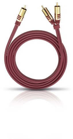 Oehlbach OEHLBACH NF SUBWOOFER Y-Kabel 2 cinch czerwono -, czerwony 4003635205617