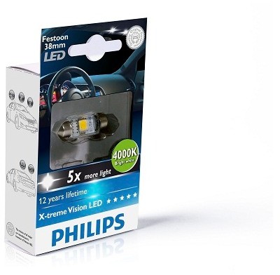 Philips Żarówka C 5W 12V - Dioda LED 128584000KX1