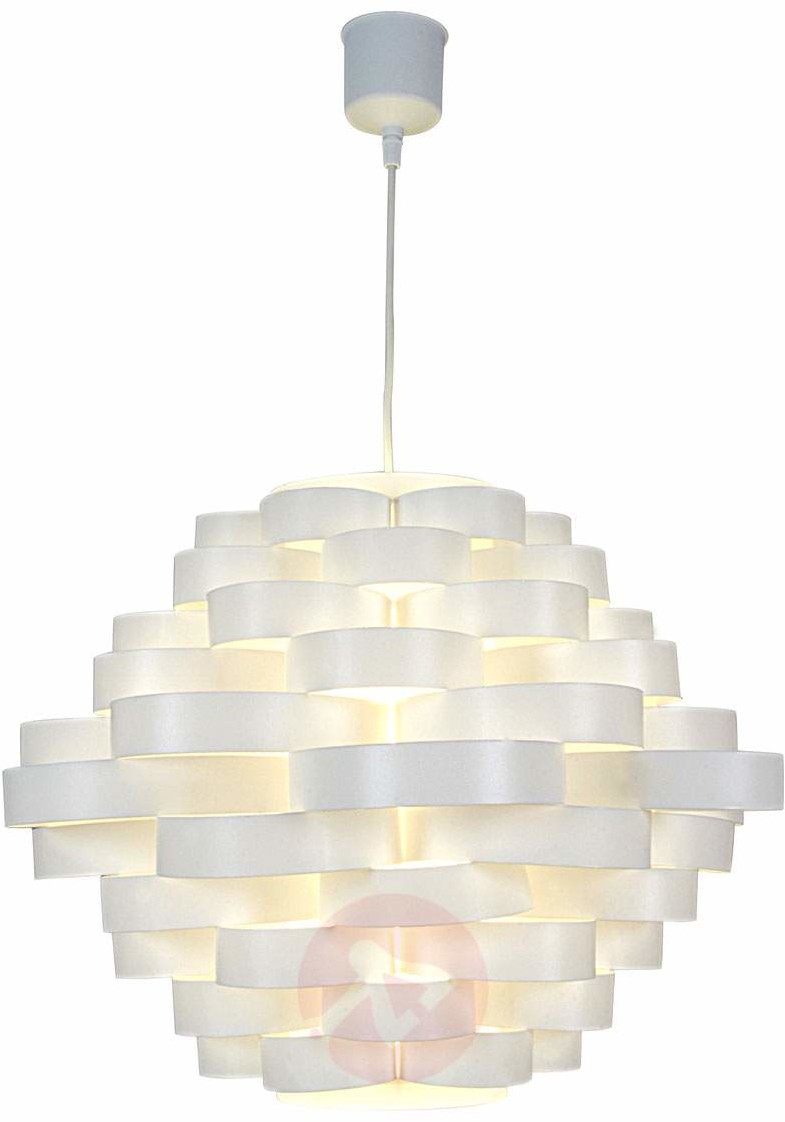 Näve Lampa wisząca White z kloszem z okrągłych szybek