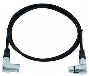 OMNITRONIC Cable WWX-15,1,5m,,angle XLR m/f,balanced 30220630