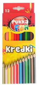 Kredki trójkątne 12 kolorów