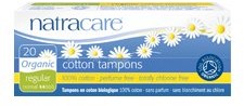 Natracare Tampony z bawełny organicznej REGULAR 20szt.