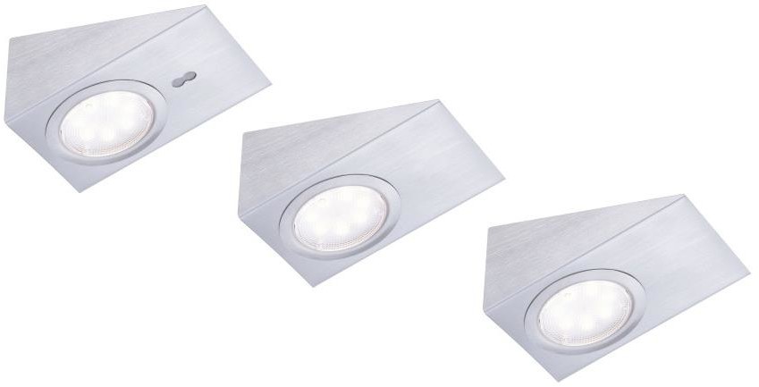 Leuchten Direkt 84111-55-3 - SET 3x LED Oświetlenie mebli THEO LED/3,6W/230V