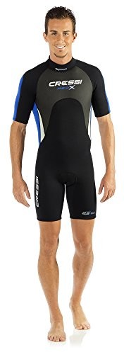 Cressi męski strój neoprenowy 3 mm, krótki, czarny LV437004