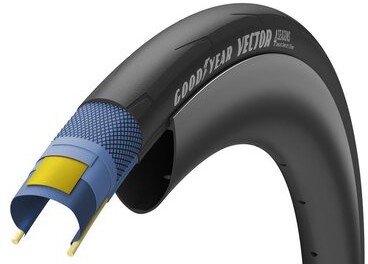 GOODYEAR Opona rowerowa 700x25 25-622 GOODYEAR VECTOR 4SEASONS BEZDĘTKOWA TUBELESS OPG026