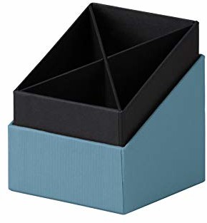 Rössler Rössler 1331452150 - S.O.H.O. pojemnik na długopisy 86 x 100 mm, denim 1331452150