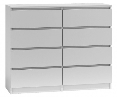 Biała Komoda Z Szufladami H9-P30
