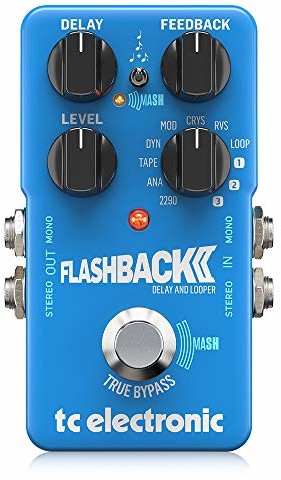 TC Electronic Elektronic Flashback 2 opóźnienia legendarny pedał z przełomowym wyłącznikiem nożnym MASH/kryształowym efektem opóźnienia 960823001