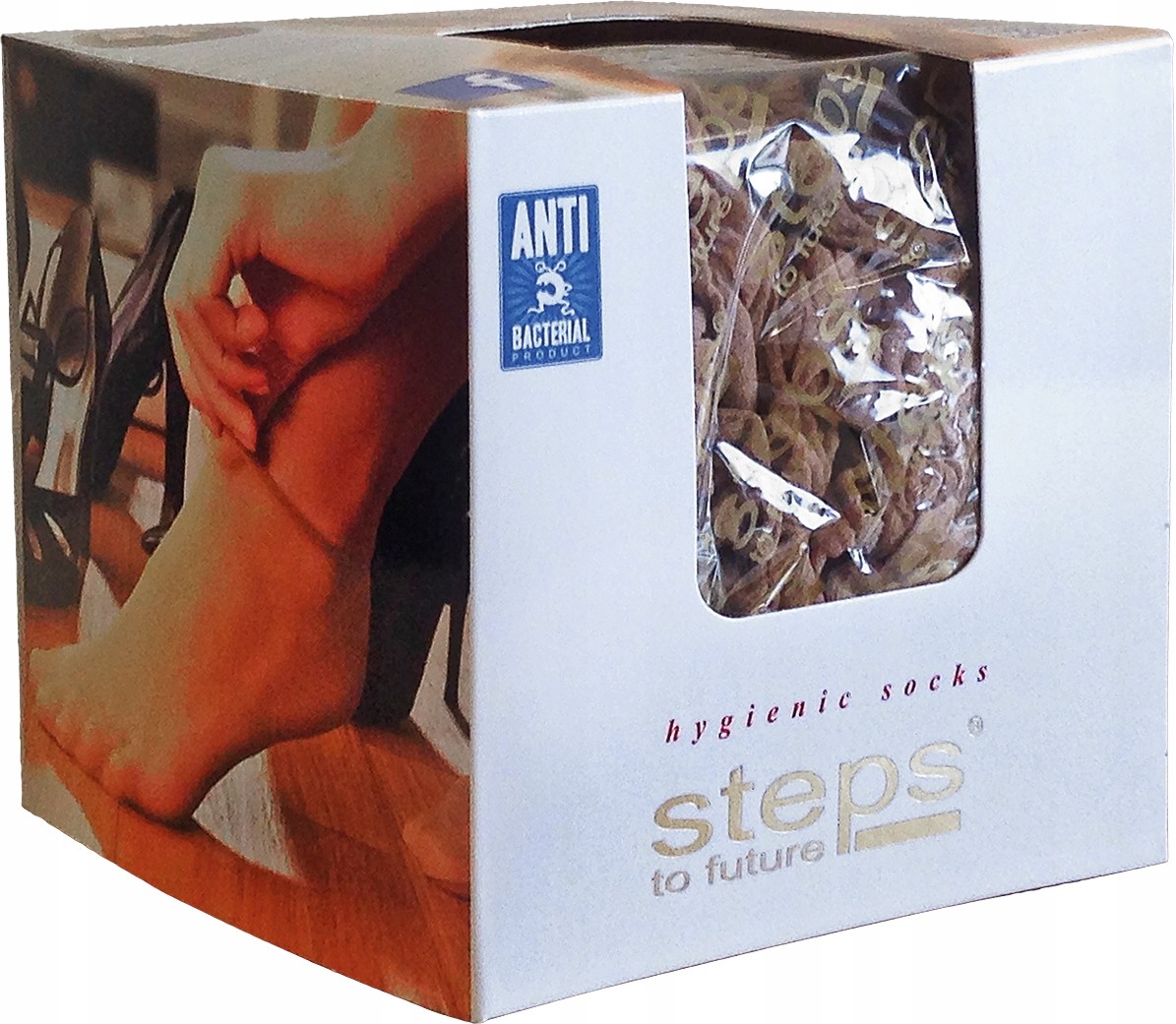 Stopki higieniczne damskie 144 sztuki