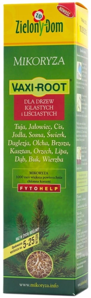 Mikoryza dla drzew iglastych i liściastych Zielony