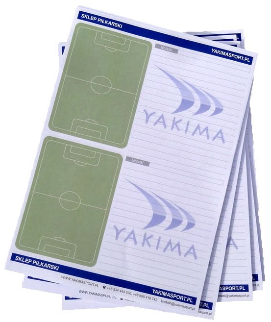 Yakima Blok trenera notatnik A4 50 kartek