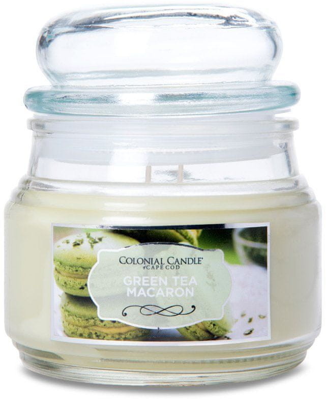 Colonial Candle świeca w szkle Green Tea Macaron 255 g