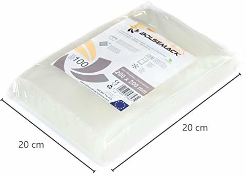 Bolsemack Worki próżniowe 200 x 200 mm. (100 sztuk) 102020