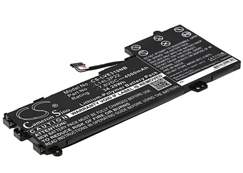 Cameron Sino Lenovo E31 L14L2P22 4500mAh 34.20Wh Li-Polymer 7.6V