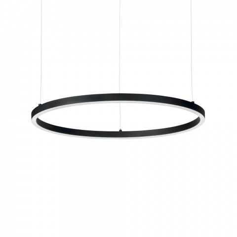Ideal Lux Lampa wisząca Oracle Slim 229508 nowoczesna oprawa w kolorze czarnym