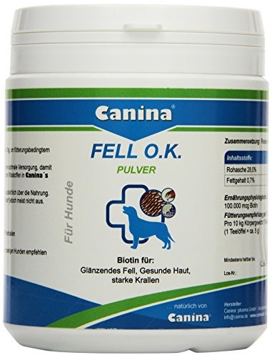 Canina canina sierści O.K. proszku, 1er Pack (1 X 0.5 kg)