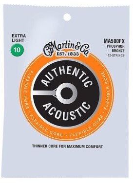 Martin MA500FX struny akustyczne 10-54 12 str