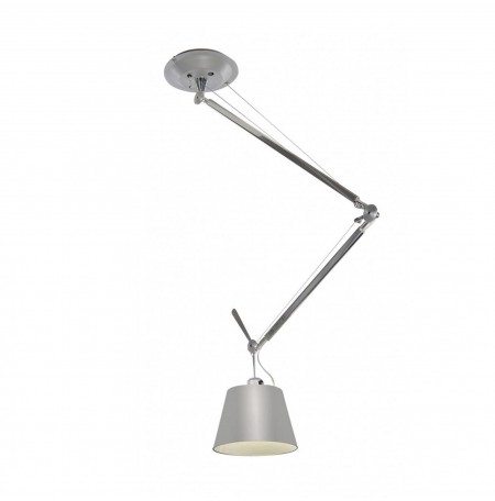 Artemide Lampa wisząca TOLOMEO DECENTRATA 32 Szara 0629000A/0781010A