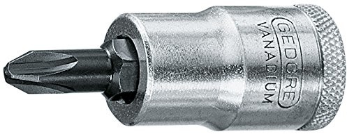 Gedore Śruba ' klucz nasadowy 1/2, gniazdem krzyżakowym PH 3  IKS 19 3 6656730