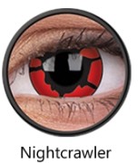 Maxvue Vision Crazy Lens - Nightcrawler 2 szt.