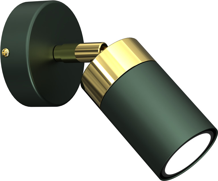 Milagro Kinkiet JOKER GREEN/GOLD 1xGU10 MLP7717