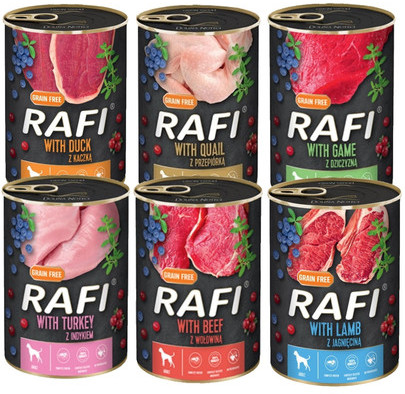 Dolina Noteci RAFI mix smaków 12x400 g