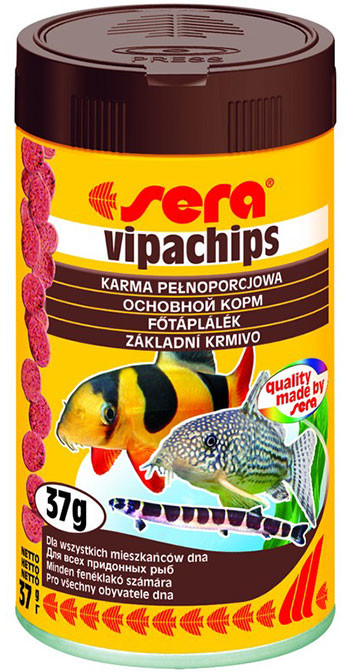 Sera Vipachips pokarm dla ryb przydennych 100ml