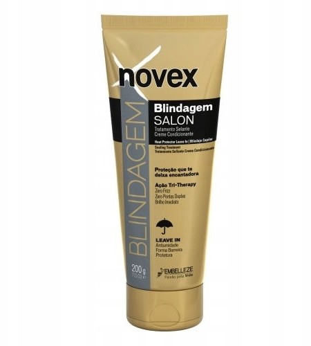 Фото - Шампунь Novex Salon, odżywka z keratyną, 200ml 