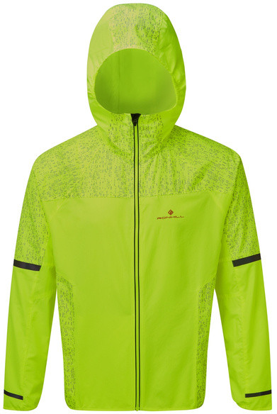 Ronhill Kurtka biegowa męska LIFE NIGHTRUNNER JACKET fluo-żółta