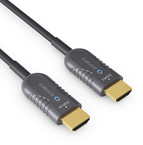 Sonero sonero aoc200  100 Premium AOC przewód HDMI 2.0 Hybrid 40m czarny AOC200-400