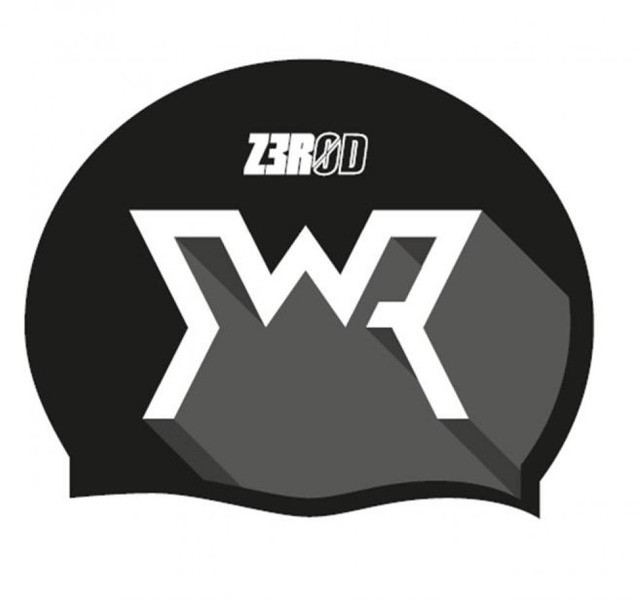 ZEROD czepek silikonowy Swim Cap Swim Run czarny