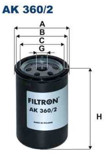 Filtron Norauto Filtr Powietrza AK360/2