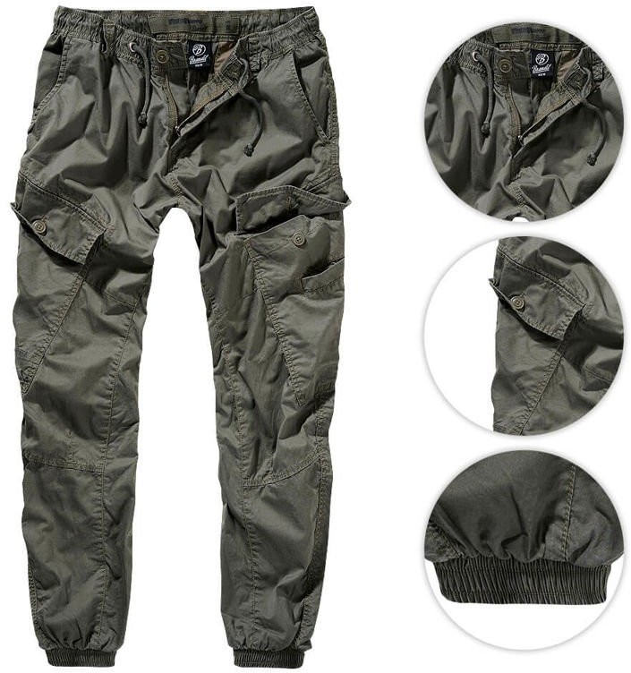 Brandit Spodnie Joggery Ray Vintage Olive 1018.1/S