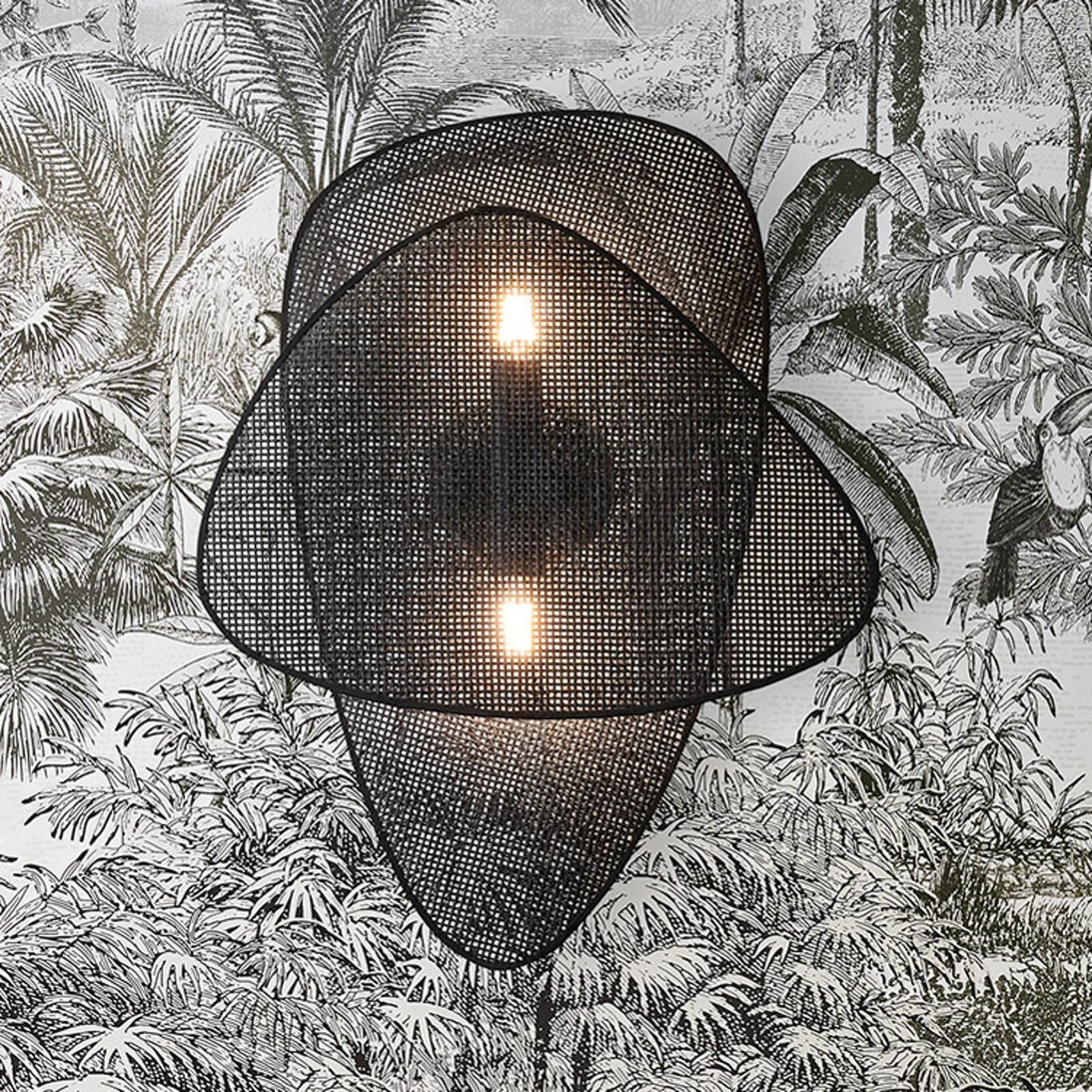 MARKET SET MARKET SET Screen kinkiet, 2-pkt., czarny