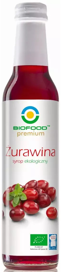 Bio Food Syrop z Żurawiny 250ml