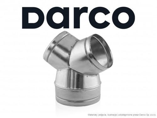 Darco Trójnik orłowy redukcyjny typu Y (portki) 160x100mm (YRS160-2x100/120-OC)