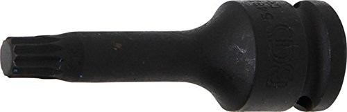 BGS Siła  wkładka bit, uzębienie wewnętrzne, M10, 12,5 MM, 1 sztuki, 5482-M10