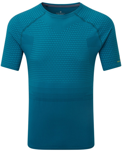 RONHILL RONHILL Koszulka biegowa męska TECH MARATHON SS TEE niebieska